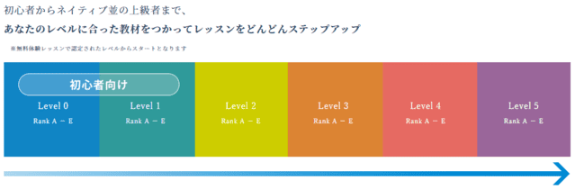 ビズメイツ レベル分け